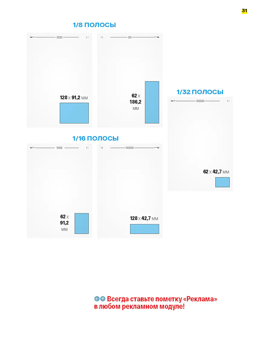 Страница документации дизайн-системы и инструкций по использованию унифицированного шаблона муниципальных газет