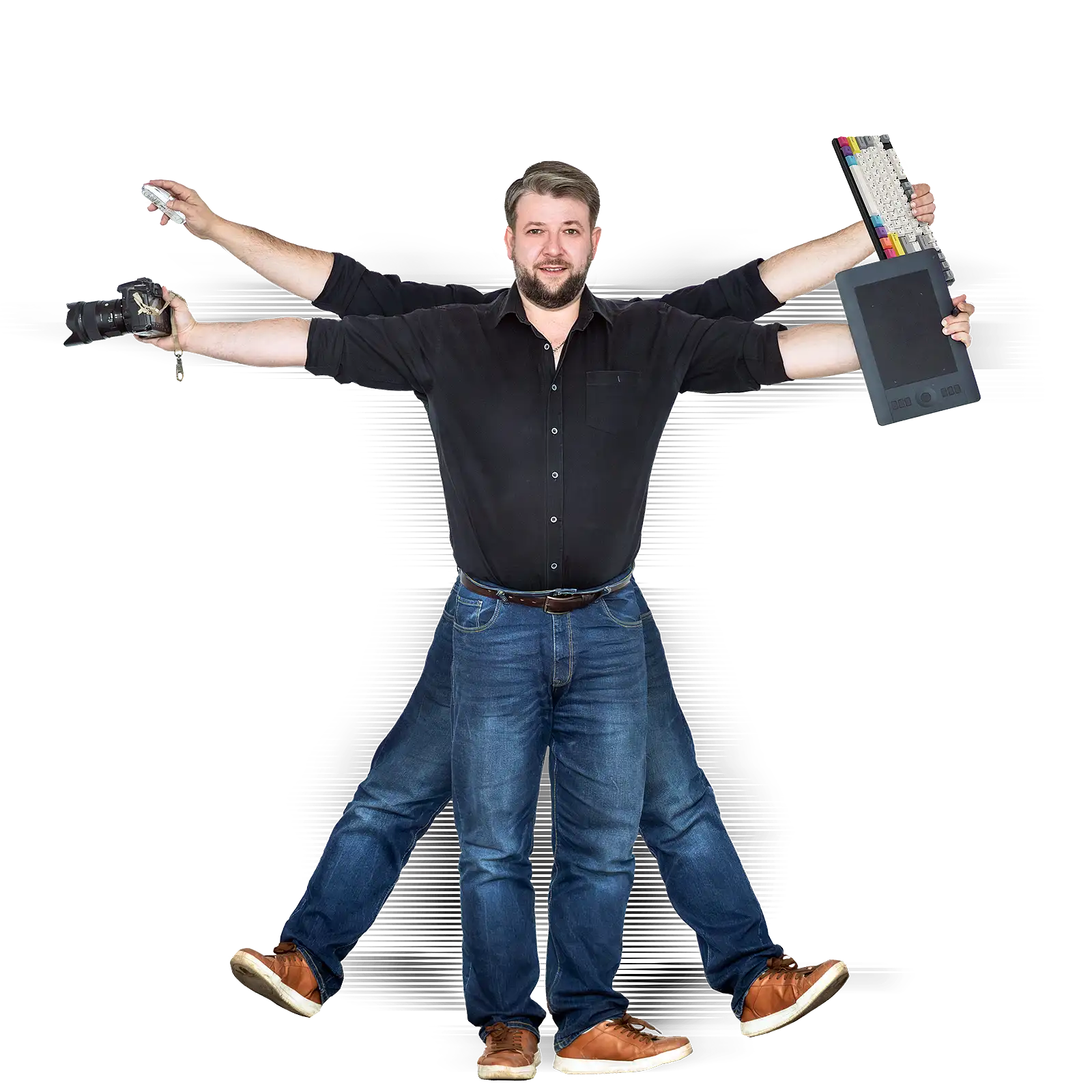 Сергей Васильев — мультидисциплинарный продуктовый дизайнер с опытом в веб-разработке, медиа и менеджменте IT-проектов